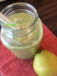 Pear and Arugula Smoothie